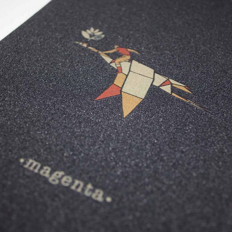 Magenta Skateboard Grip Tape - Fly