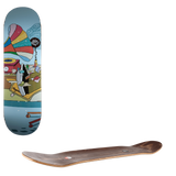 Magenta Lucid Dream Skateboard Deck - Günes Ozdogan 8.25"