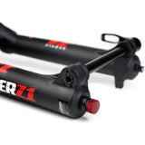 Marzocchi Bomber Z1 Coil GRIP Tapered 15QR 110mm Forks - Red 27.5 Wheel / 180mm Travel / 15QR x 110mm Axle / 44mm Rake