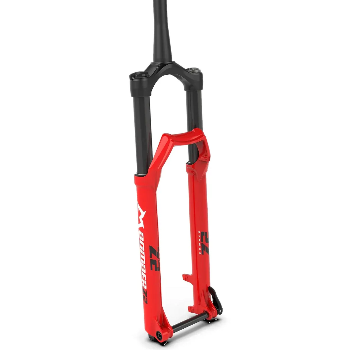 Marzocchi Bomber Z2 RAIL Sweep-Adj 15QR 110mm Tapered Forks - Red 29 Wheel / 120mm Travel / 15QR x 110mm Axle / 44mm Rake