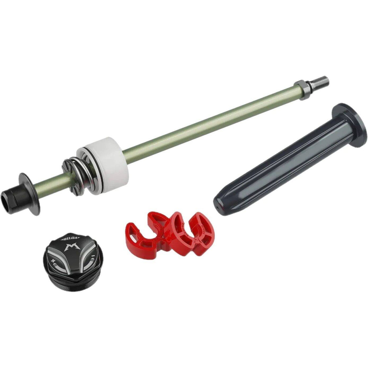 Marzocchi Bomber Z1 27.5'' 180mm Spring Coil Coversion Kit (Plunger Shaft and Topcap)