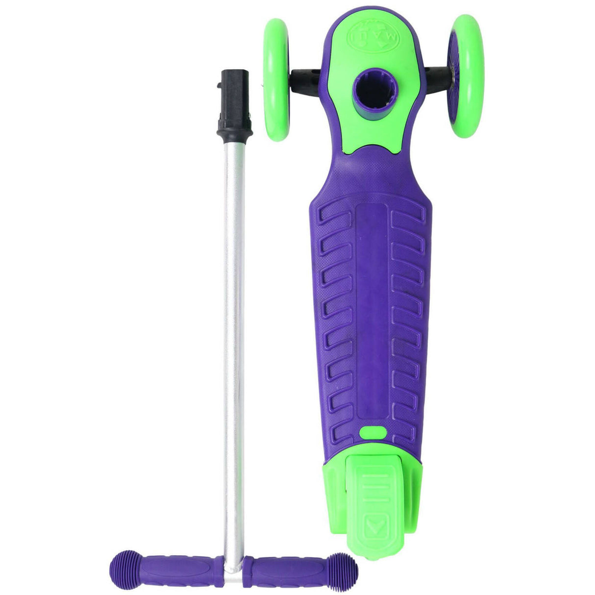 Maui And Sons Mini Sharkman Complete Scooter - Purple/Green