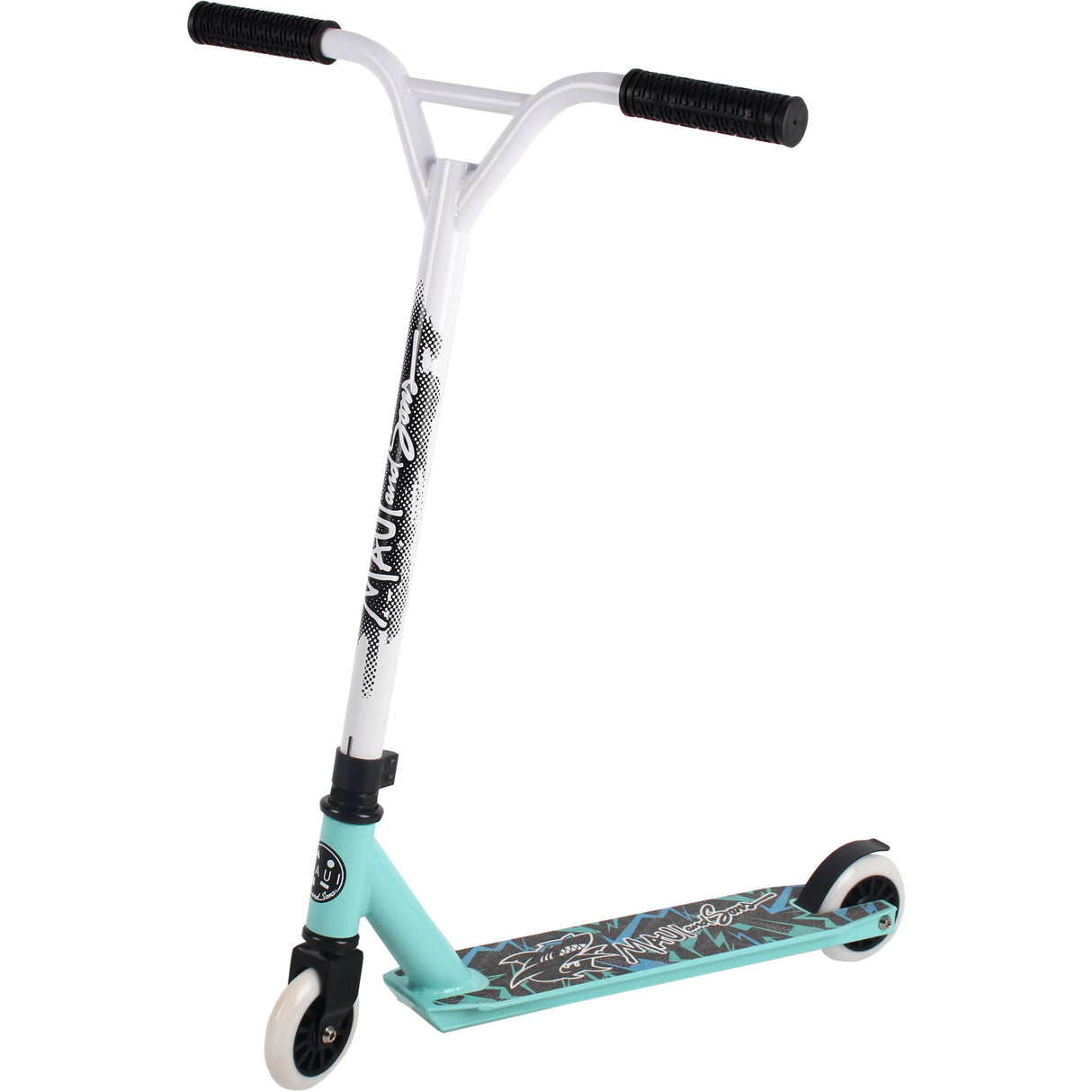 Maui and Sons Destroyer Evolution Stunt Scooter - Sky/White