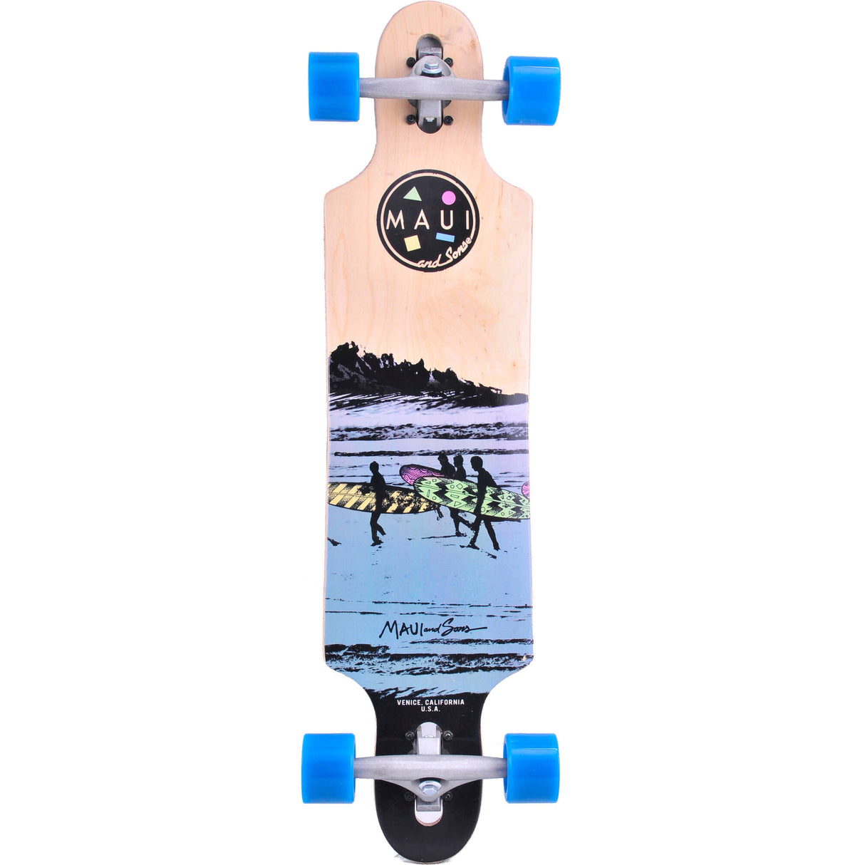 Maui and Sons Search 4 Surf Drop Through Complete Longboard - 36''