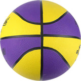 Midwest League Basketball  - Yellow/Purple Size 5