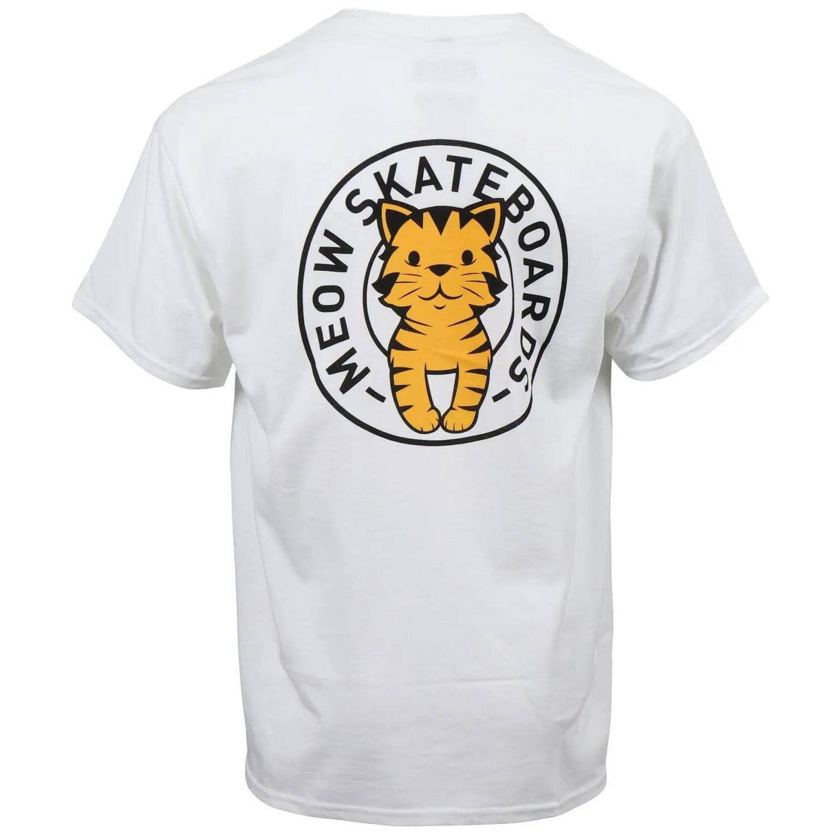 Meow Tabby Seal T Shirt - White