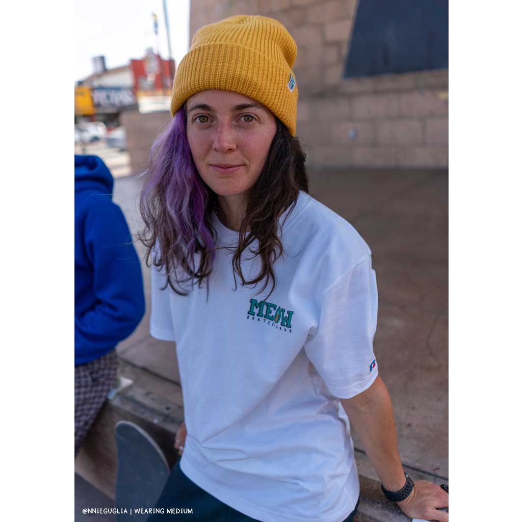 Meow Bar Logo T Shirt - White