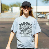 Meow Heddy T Shirt - Heather Grey