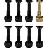 Meow Philip Skateboard Truck Bolts - Black 1"