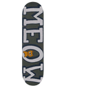 Meow Printed Skateboard Grip Tape - Logo 9"