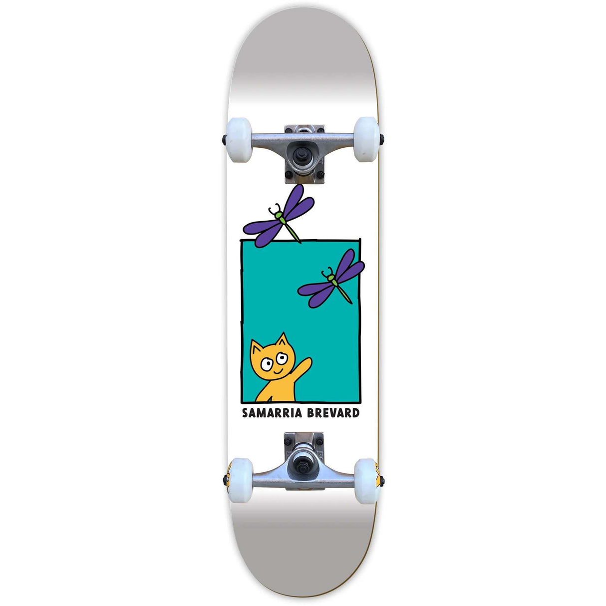 Meow Welcome Home Complete Skateboard - Brevard 8"