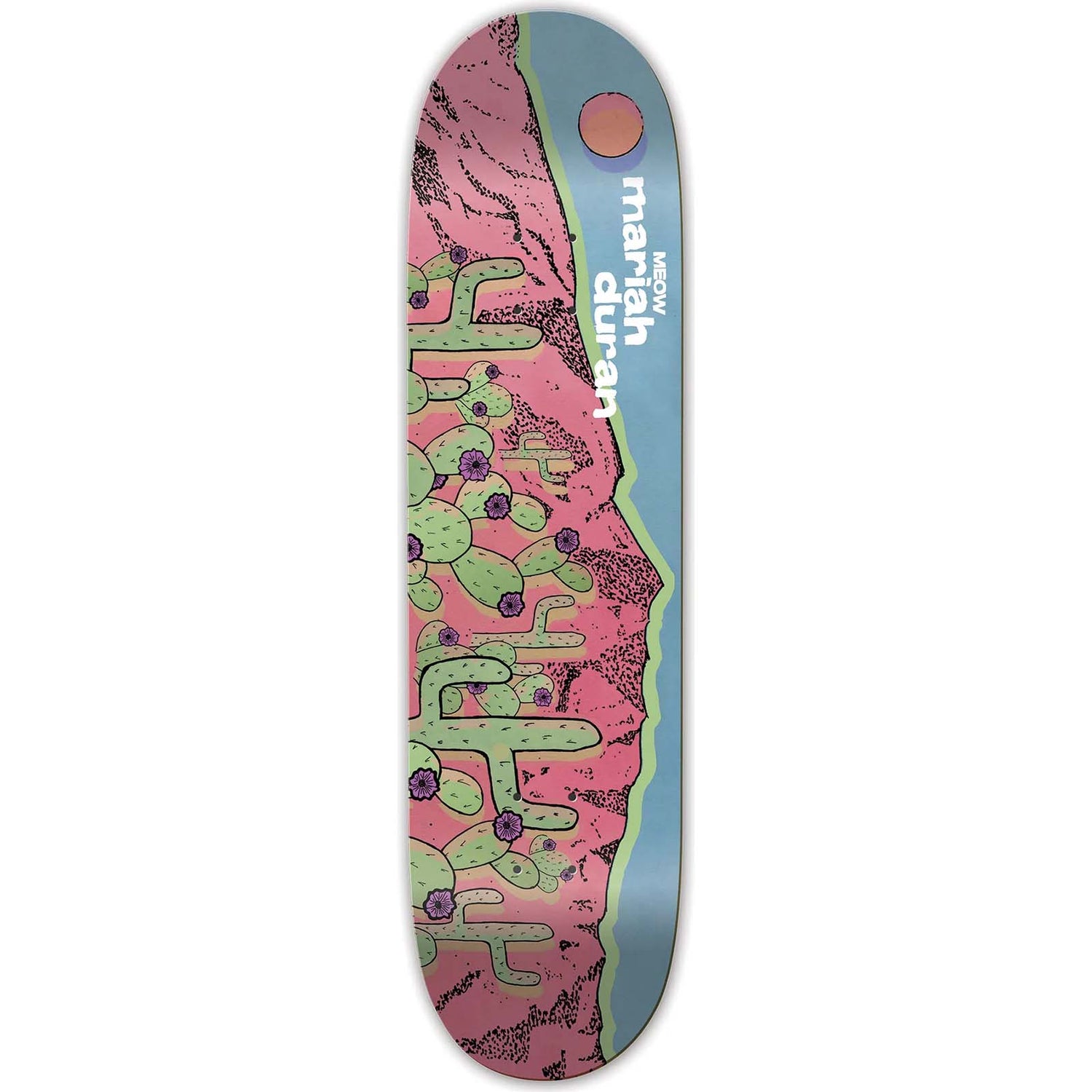 Meow Sandía Skateboard Deck - Duran 7.75"