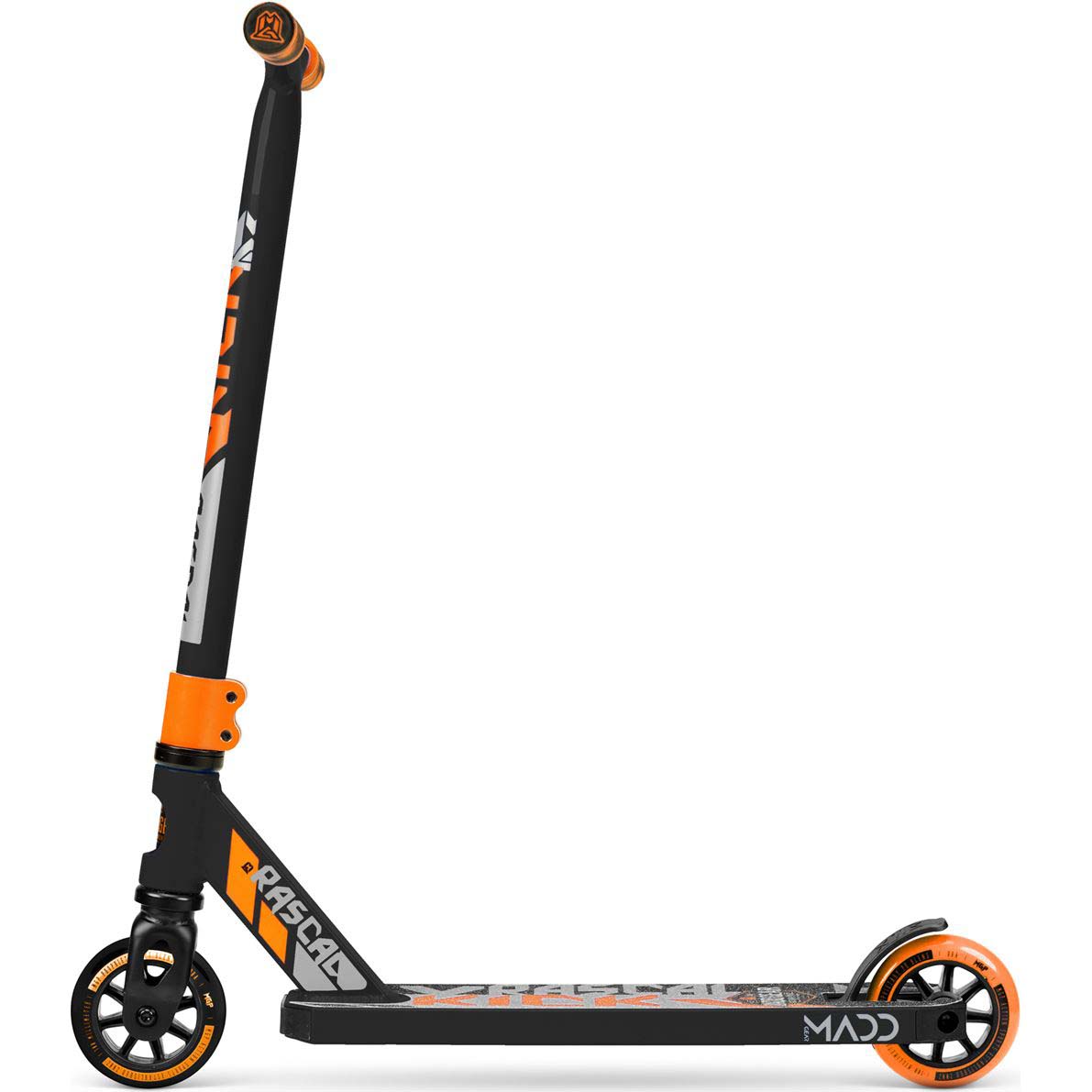 Madd Gear Kick Mini Pro Rascal IV Stunt Scooter - Black/Orange