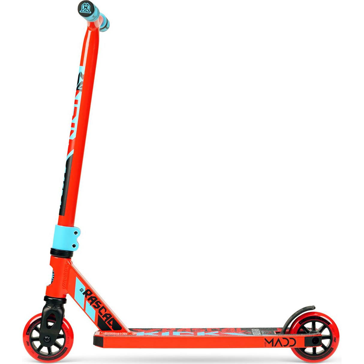 Madd Gear Kick Mini Pro Rascal IV Stunt Scooter - Red/Blue