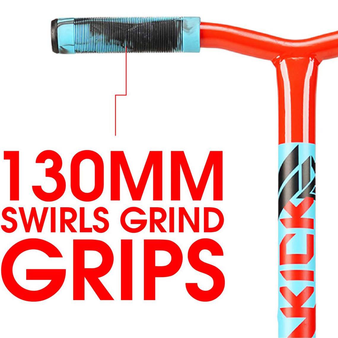 Madd Gear Kick Mini Pro Rascal IV Stunt Scooter - Red/Blue