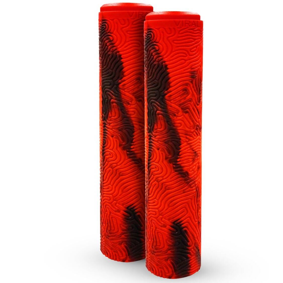 MGP MFX Viral Grind Scooter Bar Grips - Red/Black