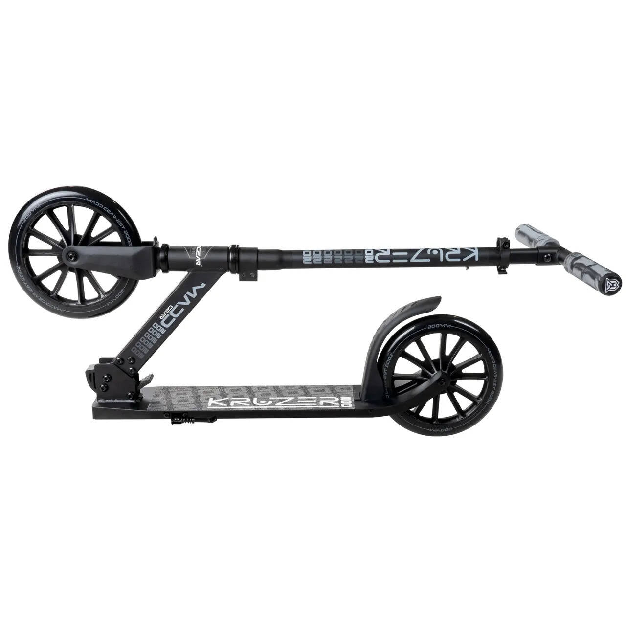 Madd Gear Carve Kruzer 200 V2 Commuter Scooter - Black