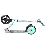 Madd Gear Carve Kruzer 200 V2 Commuter Scooter - Grey/Teal