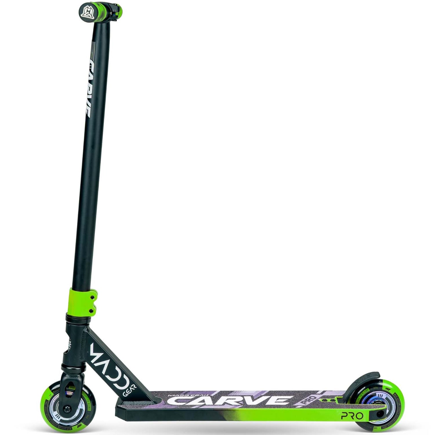 Madd Gear Carve Pro X Stunt Scooter - Black/Lime