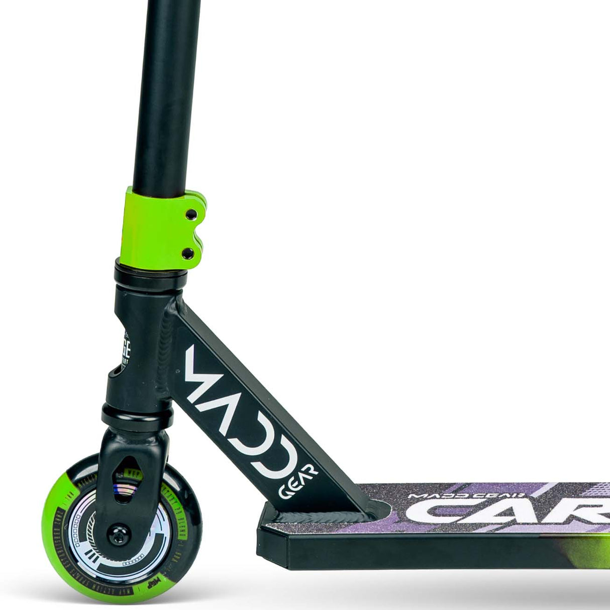 Madd Gear Carve Pro X Stunt Scooter - Black/Lime