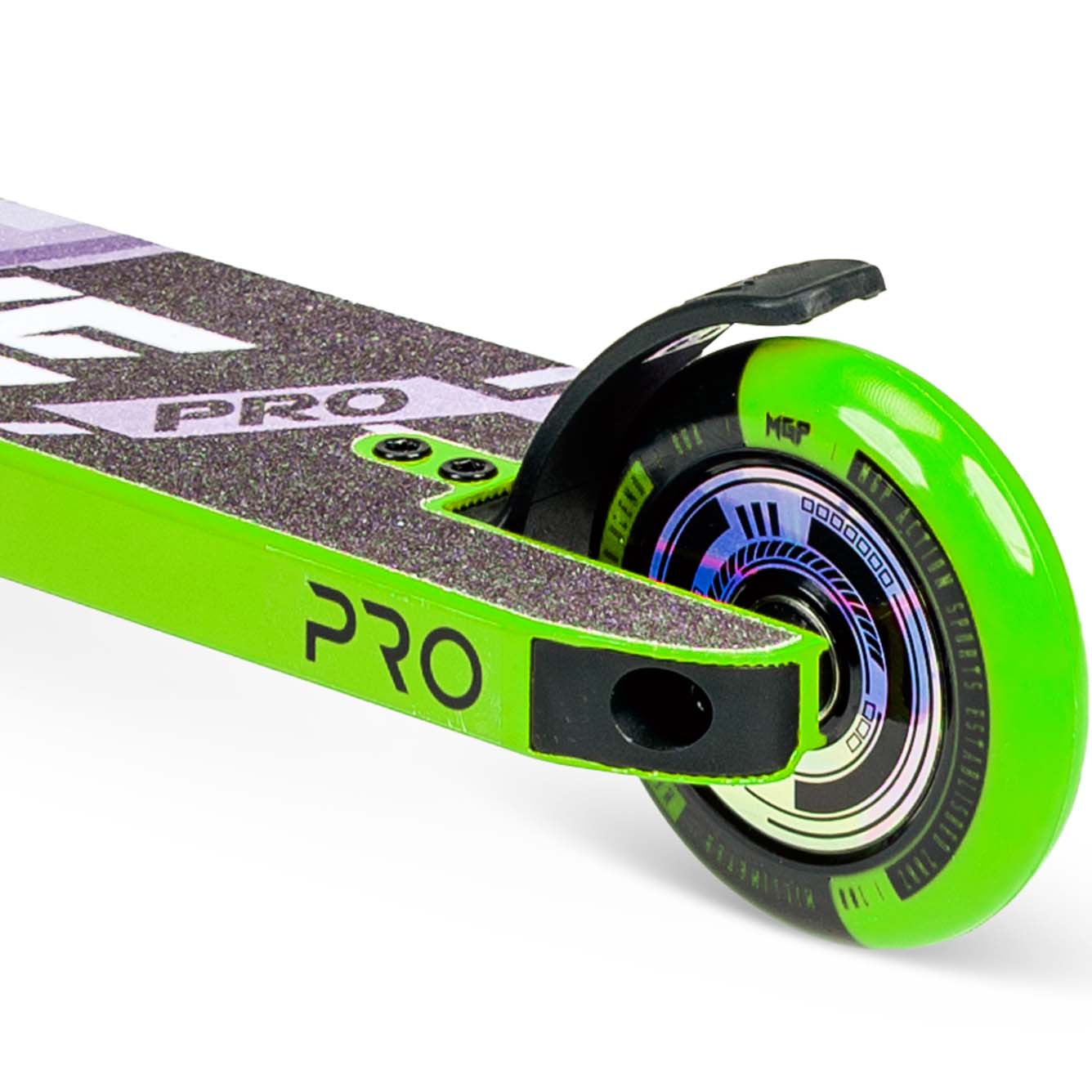 Madd Gear Carve Pro X Stunt Scooter - Black/Lime