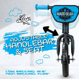 Madd Gear My 1st BMX Balance Bike - Black/Blue