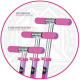 Madd Gear Carve 100 Folding Scooter - Purple/Pink