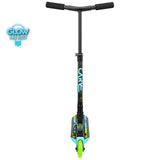 Madd Gear Carve Flight Light Up Folding Scooter - Blue/Lime