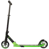 Madd Gear Carve Kruzer 150 Folding Scooter - Black/Lime