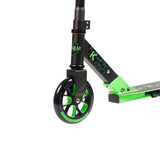 Madd Gear Carve Kruzer 150 Folding Scooter - Black/Lime