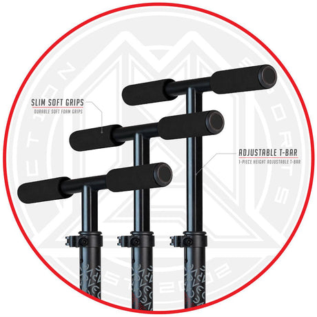 Madd Gear Carve Kruzer 200 Folding Scooter - Black/Red