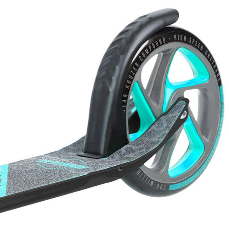 Madd Gear Carve Kruzer 200 Folding Scooter - Grey/Teal
