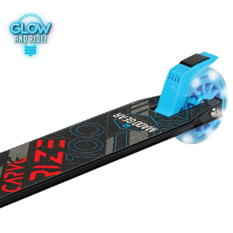 Madd Gear Carve Rize Folding Scooter - Black/Blue