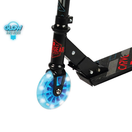 Madd Gear Carve Rize Folding Scooter - Black/Blue