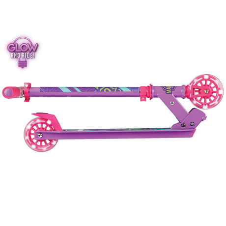 Madd Gear Carve Rize Folding Scooter - Purple/Pink