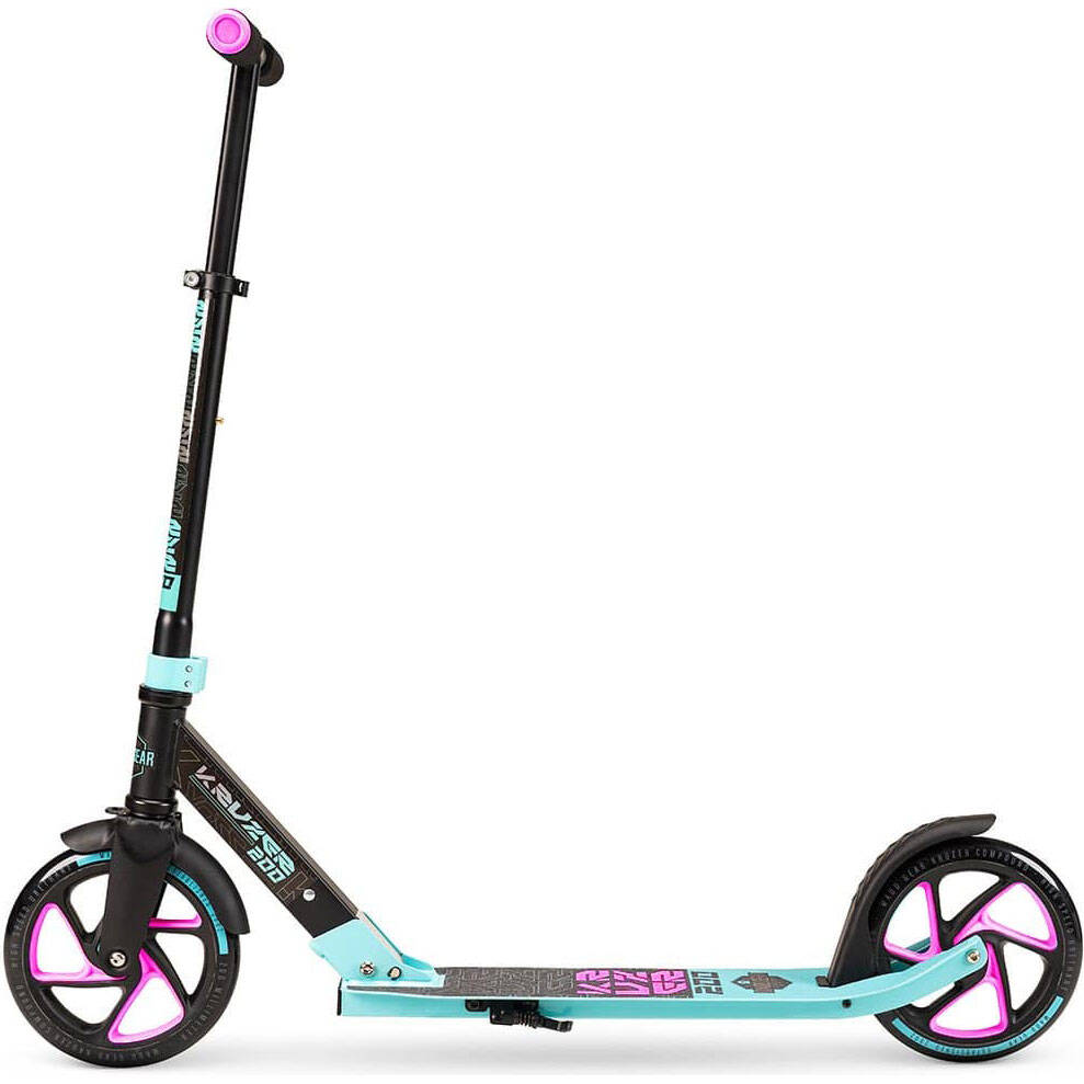 Madd Gear Carve Kruzer 200 Folding Scooter - Teal/Pink