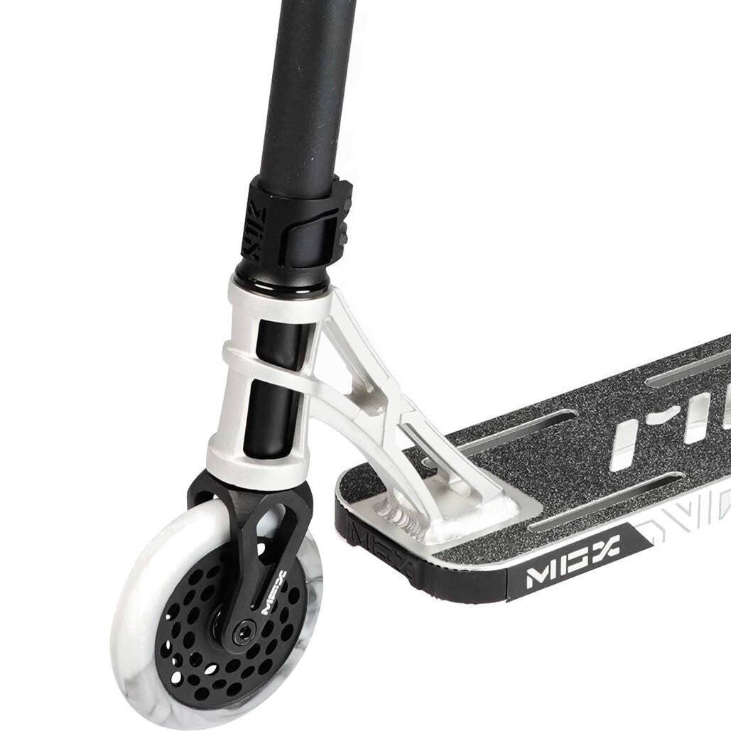 MGP MGX E1 Extreme 5.0'' Stunt Scooter - Silver/Black