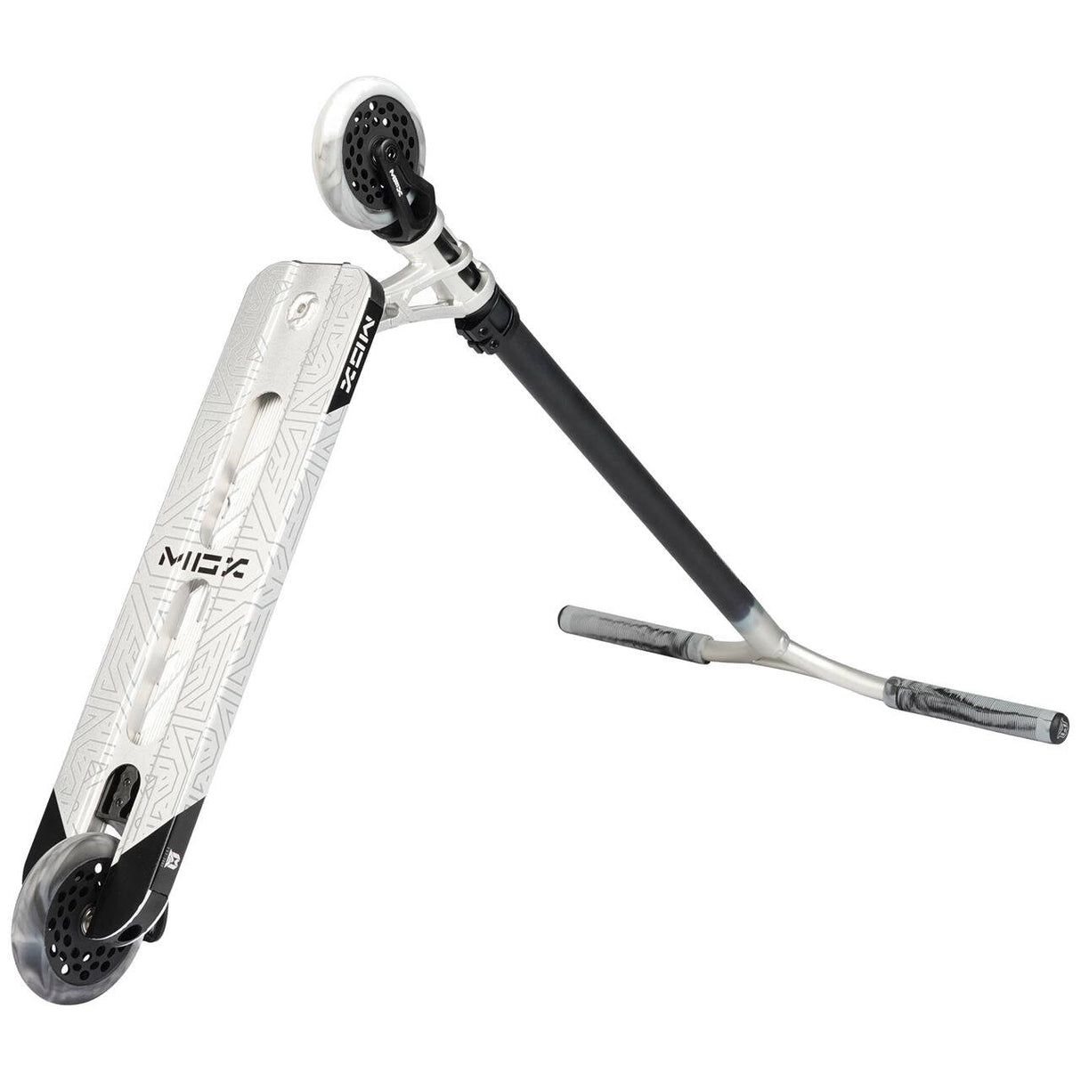MGP MGX E1 Extreme 5.0'' Stunt Scooter - Silver/Black