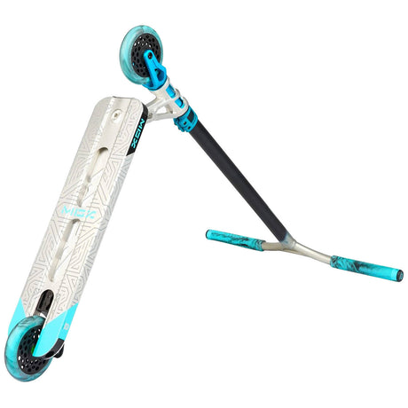 MGP MGX E1 Extreme 5.0'' Stunt Scooter - Silver/Teal