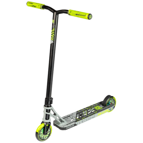 MGP MGX P1 Pro 4.5'' Stunt Scooter - Grey/Lime