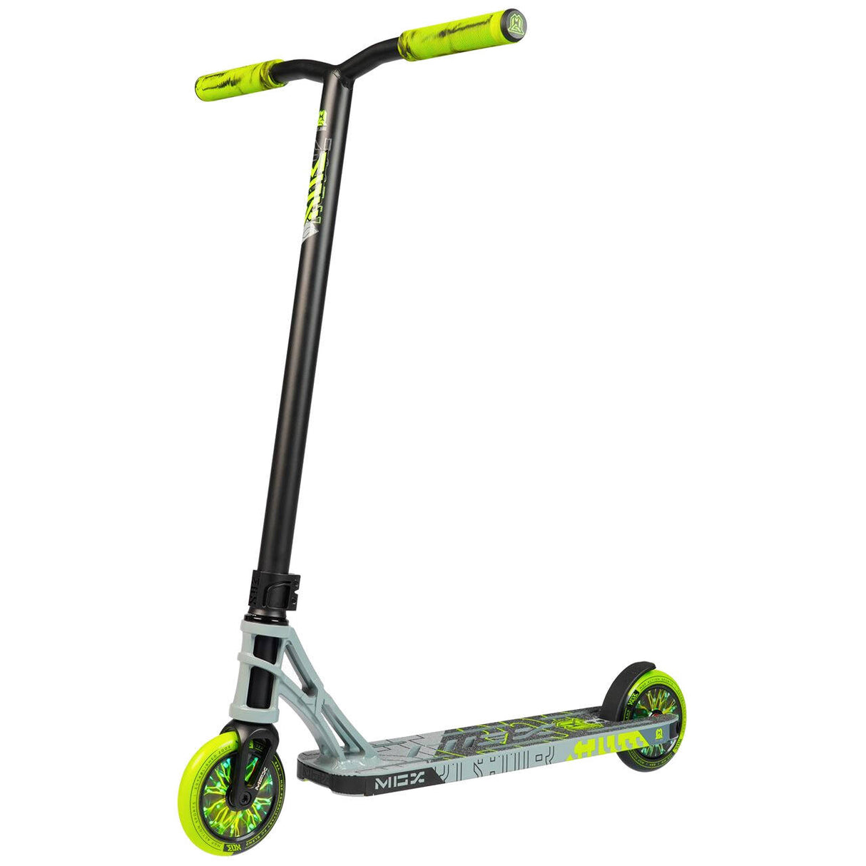 MGP MGX P1 Pro 4.5'' Stunt Scooter - Grey/Lime