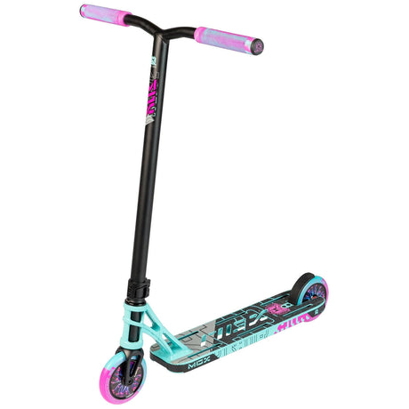 MGP MGX P1 Pro 4.5'' Stunt Scooter - Teal/Pink