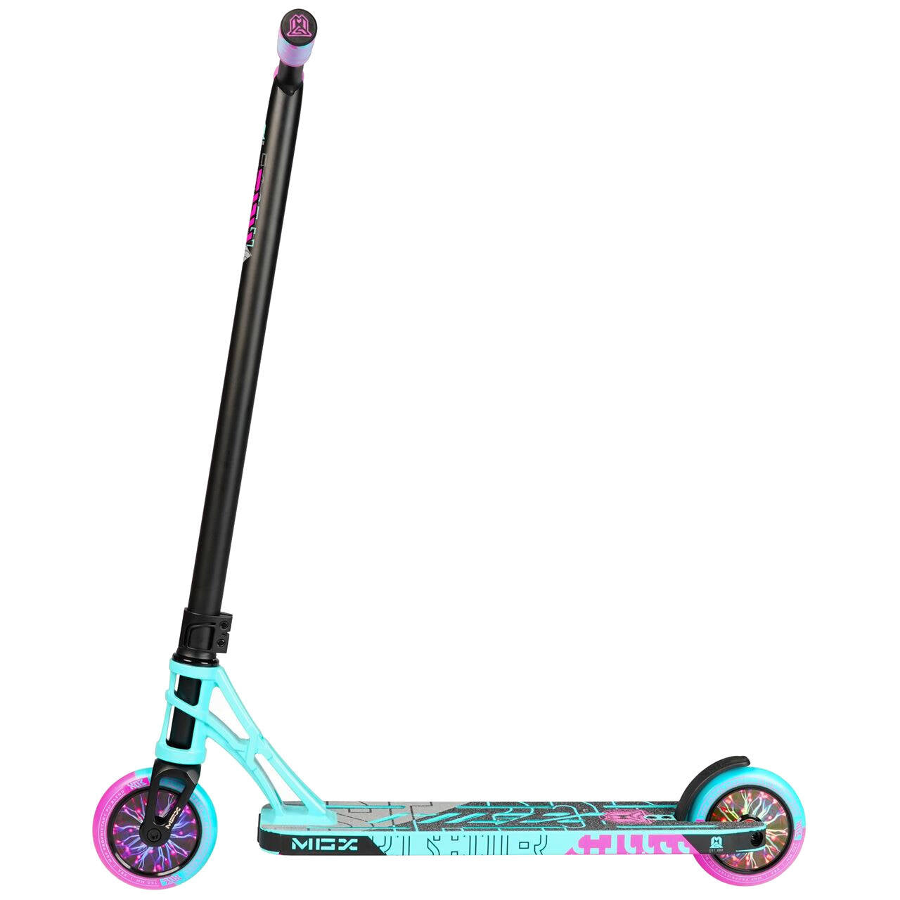 MGP MGX P1 Pro 4.5'' Stunt Scooter - Teal/Pink