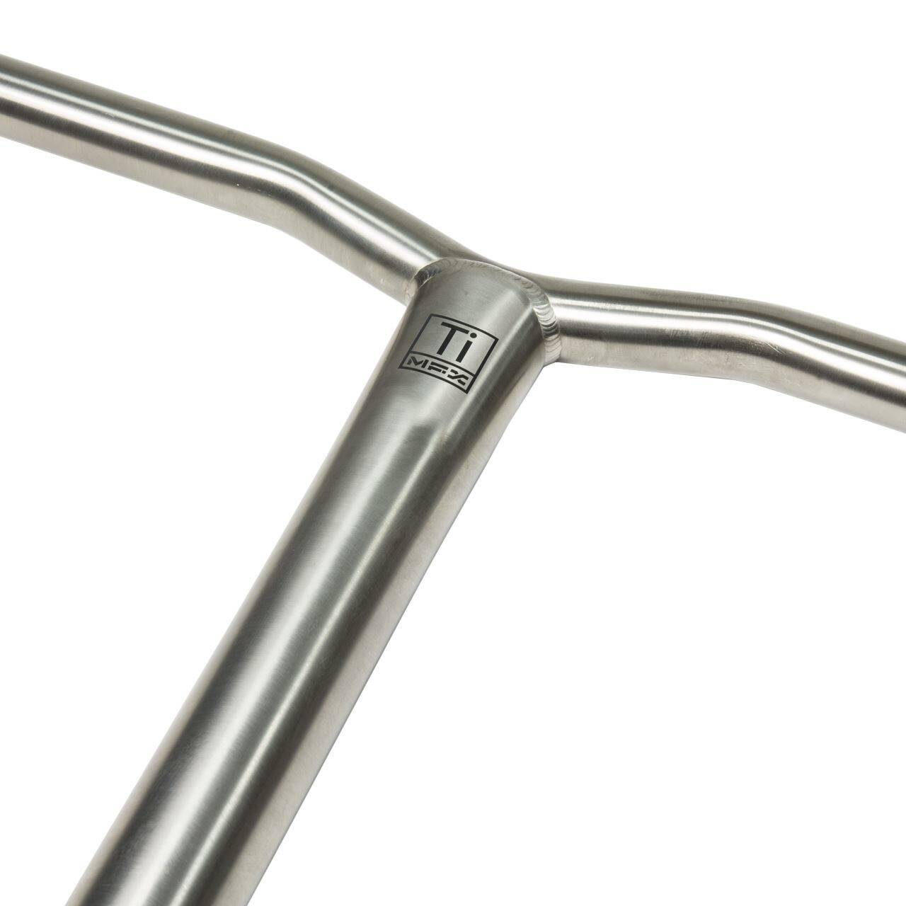 MGP MFX BAMF Titanium SCS Scooter Handle Bars - Raw 660mm