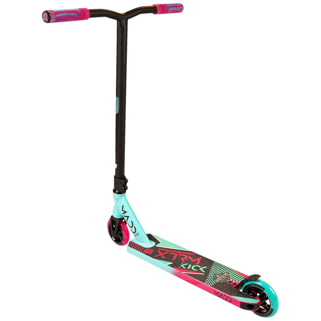 Madd Kick Extreme V5 Stunt Scooter - Teal/Pink