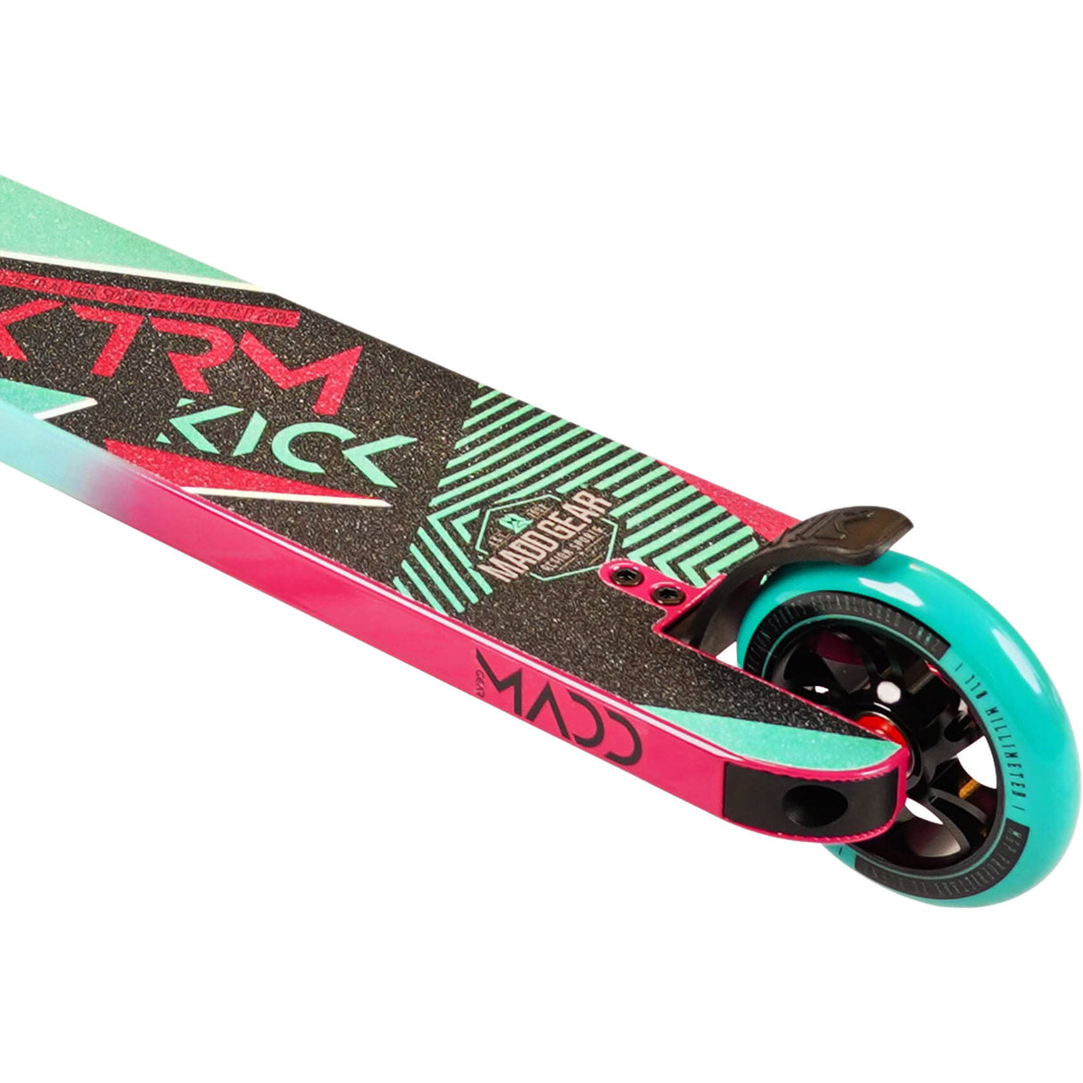 Madd Kick Extreme V5 Stunt Scooter - Teal/Pink
