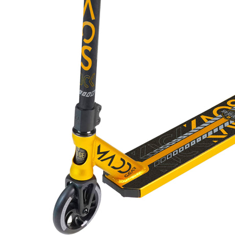 Madd Kick Kaos V3 Stunt Scooter - Gold/Black