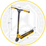 Madd Kick Kaos V3 Stunt Scooter - Gold/Black