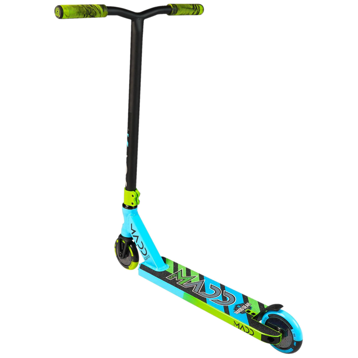 Madd Kick Pro V5 Stunt Scooter - Blue/Lime