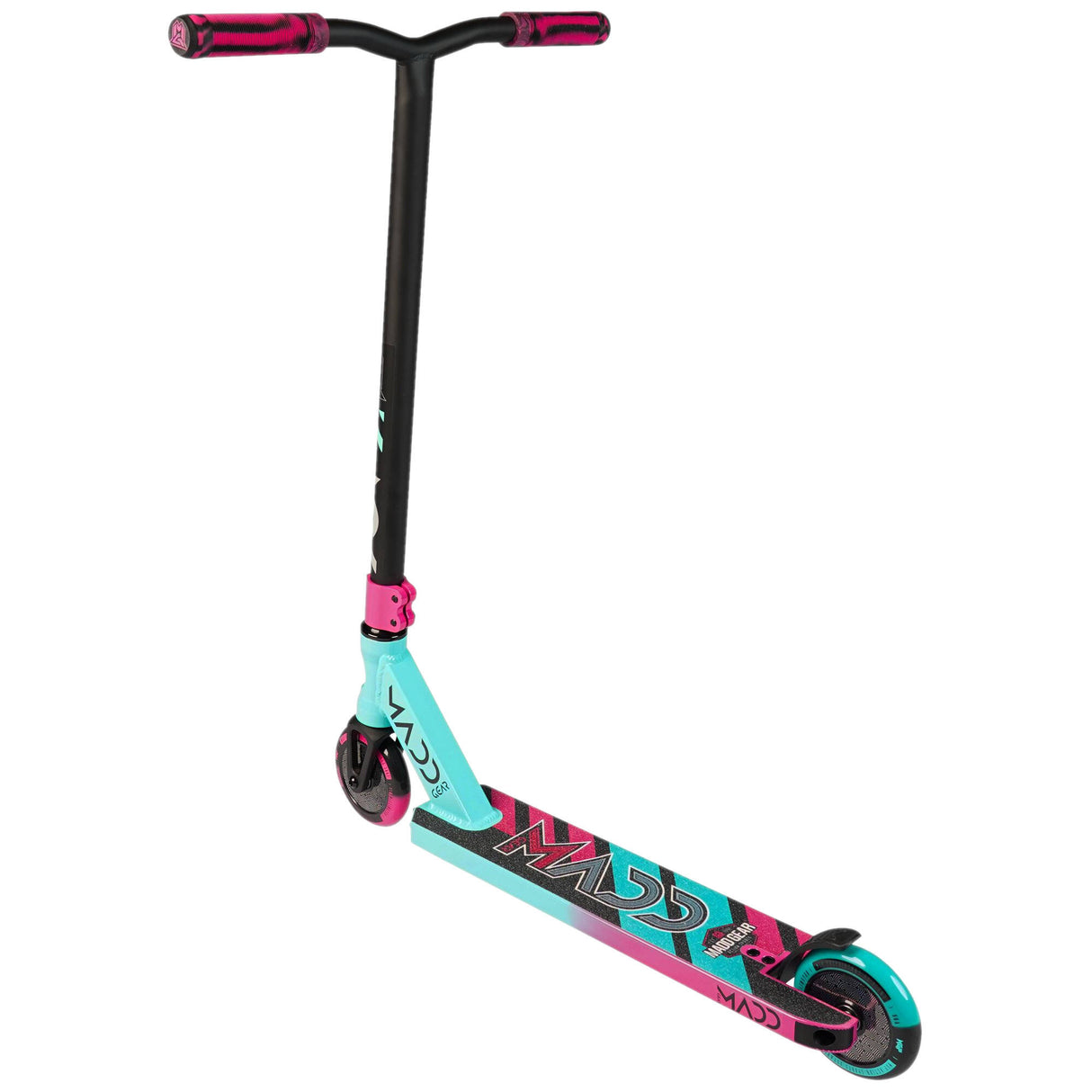 Madd Kick Pro V5 Stunt Scooter - Teal/Pink